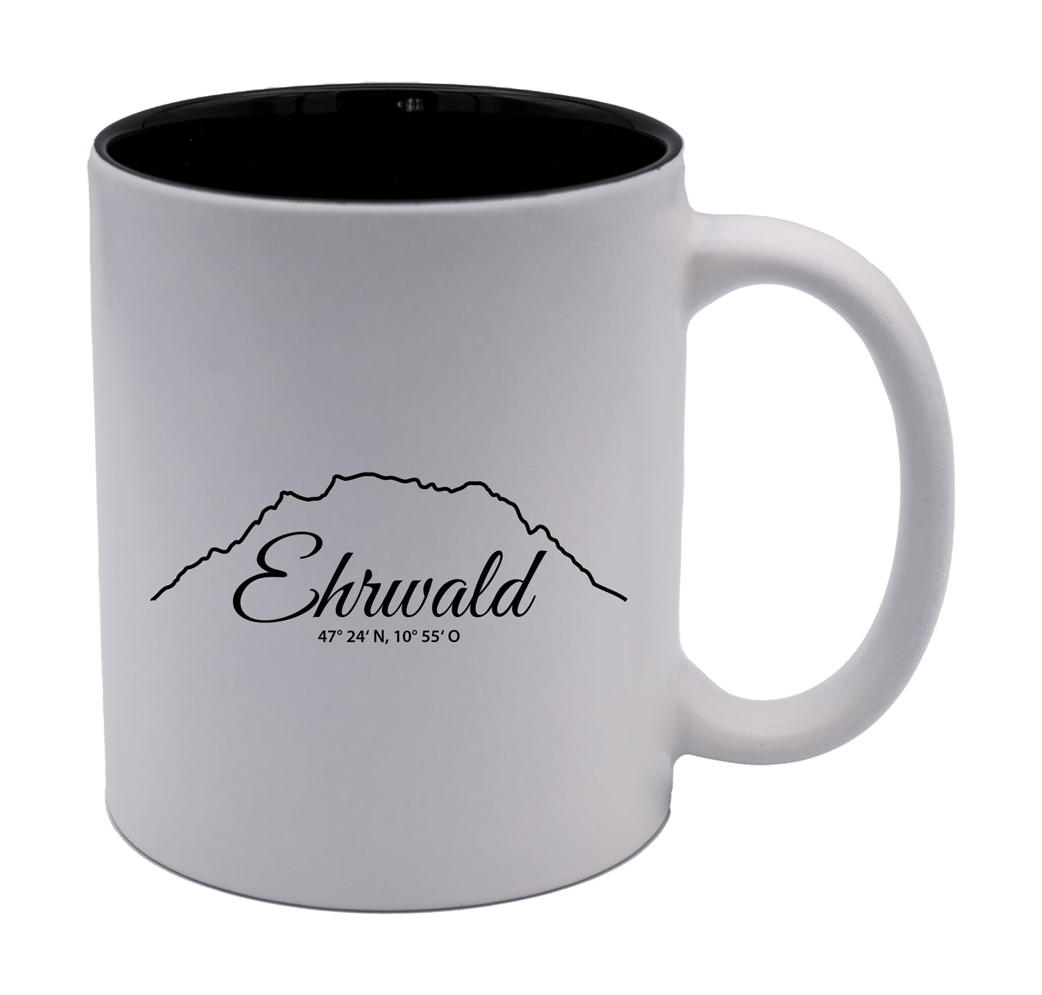 Keramiktasse Motiv "Ehrwald"