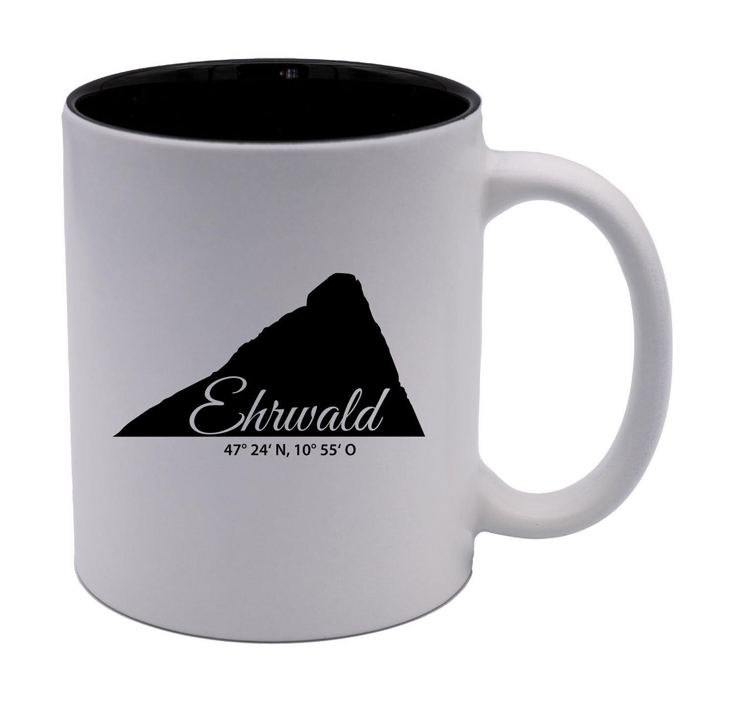 Keramiktasse Motiv "Ehrwald"