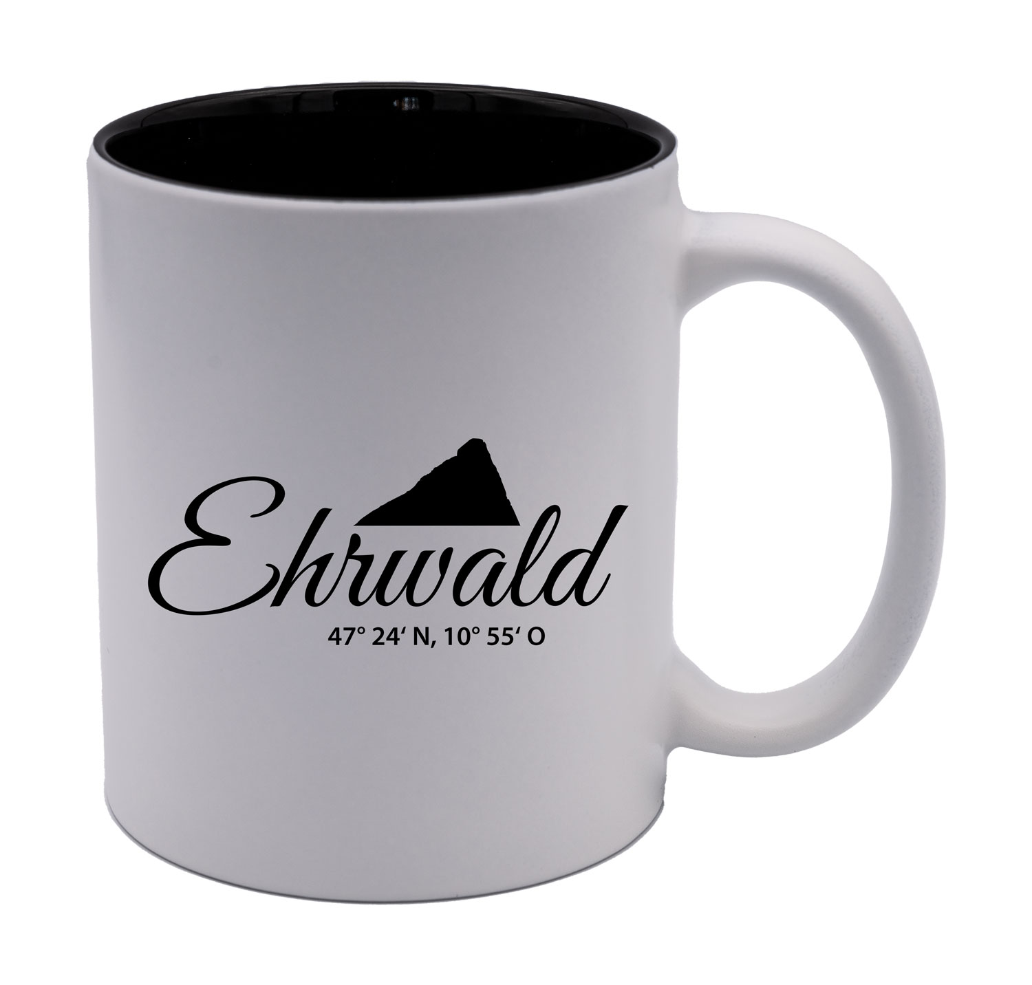 Keramiktasse Motiv "Ehrwald"