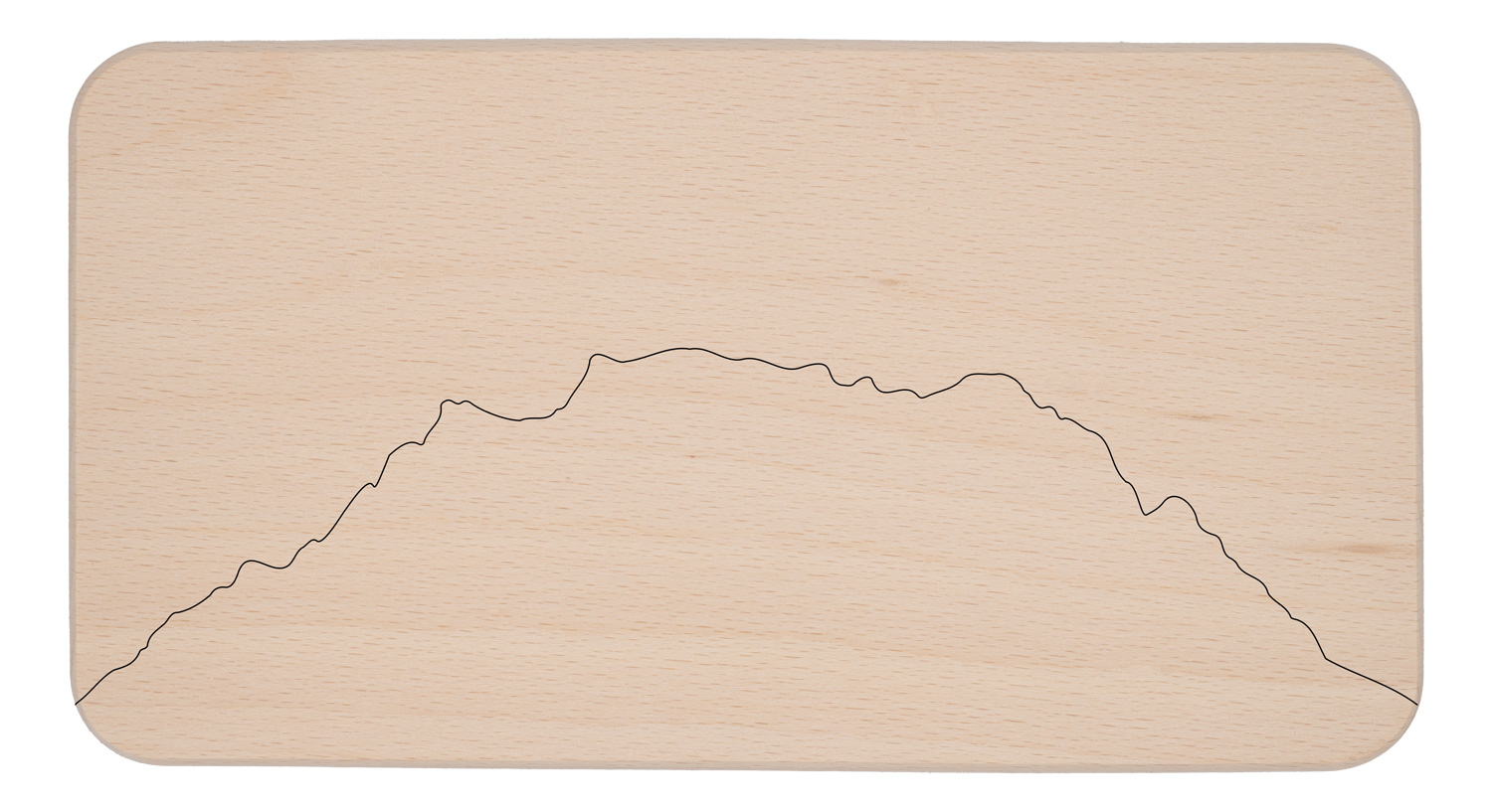 Holzbrett Buche mit Motiv